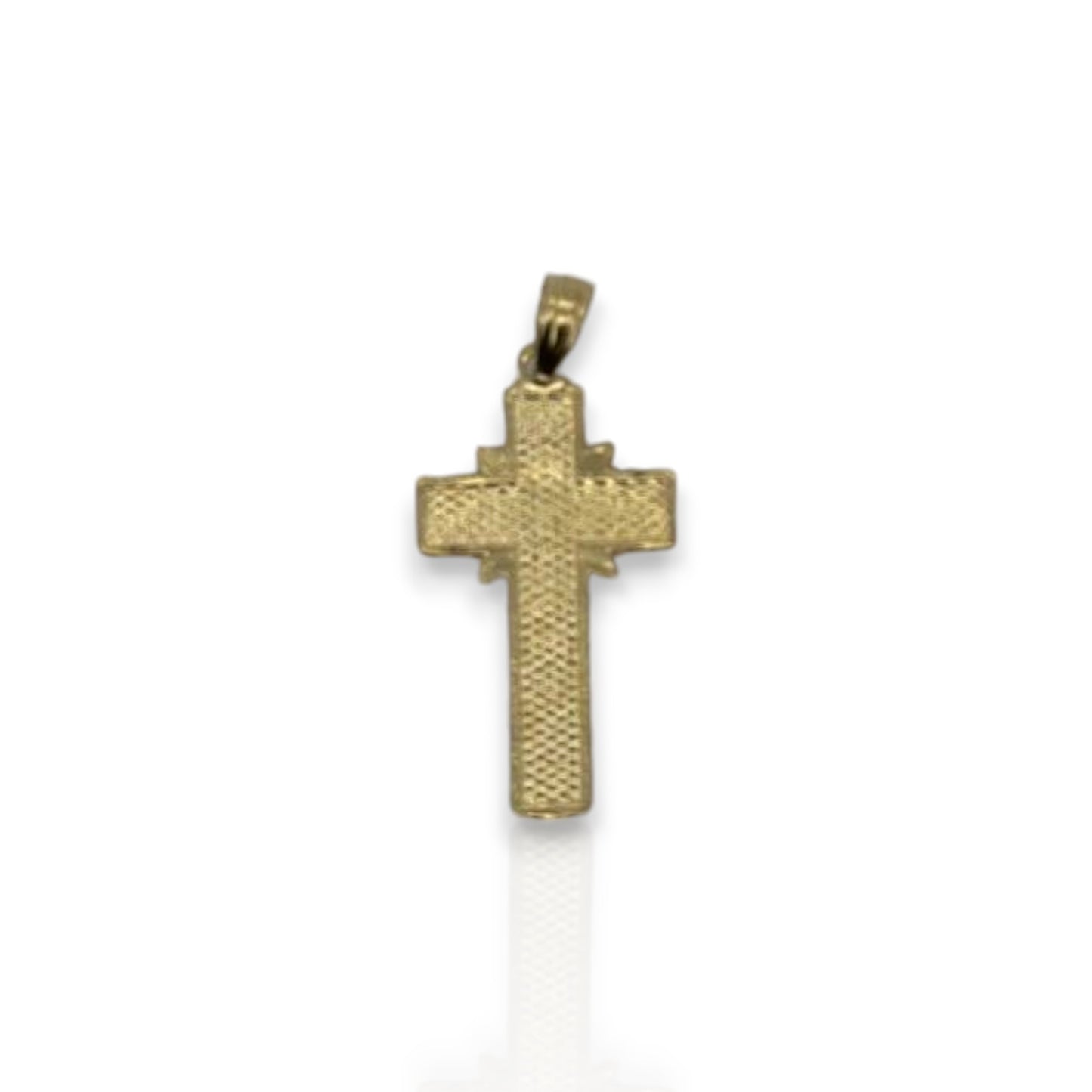 Cross Pendant - 10K Yellow Gold