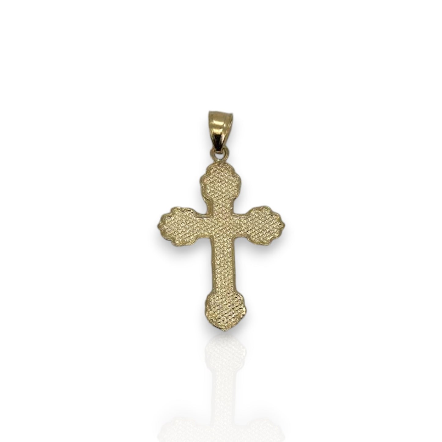 Cross Pendant - 10K Yellow Gold