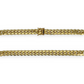 Collar de cadena de eslabones cubanos de Miami en oro amarillo de 14 quilates - Sólido