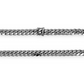 Miami Cuban Link Chain Necklace 14K White Gold - Solid