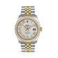 Rolex Datejust Diamond Bezel Watch 36mm Mother Of Pearl Roman Diamond Dial | 1.75ct