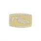 Italy Rectangle Ring - 10K Yellow Gold