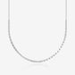 14K Emerald Tennis Necklace