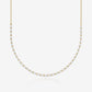 14K Pear Tennis Necklace