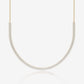 14K Marquise Tennis Necklace