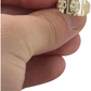 10K Yellow Gold Virgin Mary Guadalupe Ring - real yellow gold ring