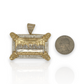 10K Yellow Gold Apostles Last Supper Charm/Pendant, Authentic, Textured Jesus Cross with Disciples Faith, Diamond Cut - Real 10k pendant