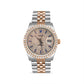 Rolex Datejust Diamond Bezel Watch 36mm Pink Solomon Stick Diamond Dial | 3.75ct