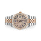 Rolex Datejust Diamond Bezel Watch 36mm Pink Solomon Stick Diamond Dial | 3.75ct