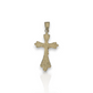 10k Yellow Gold Cross Pendant with Jesus Crucifix – Religious Christian Charm for Men or Women, Solid Gold Faith Jewelry (Copy)