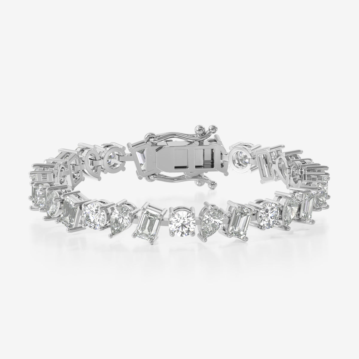 Fancy Shaped Mixed Shape Bracelet