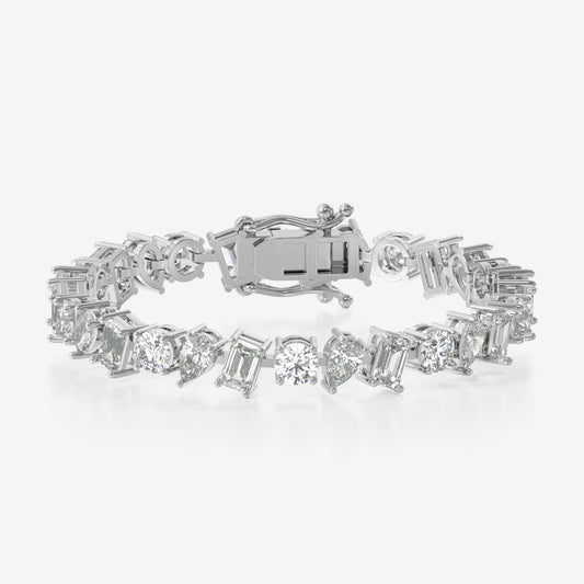 Fancy Shaped Mixed Shape Bracelet
