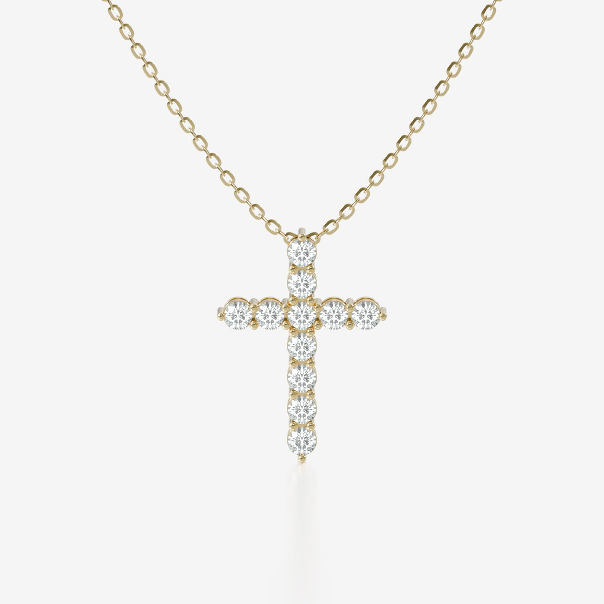 14K Cross Pendant