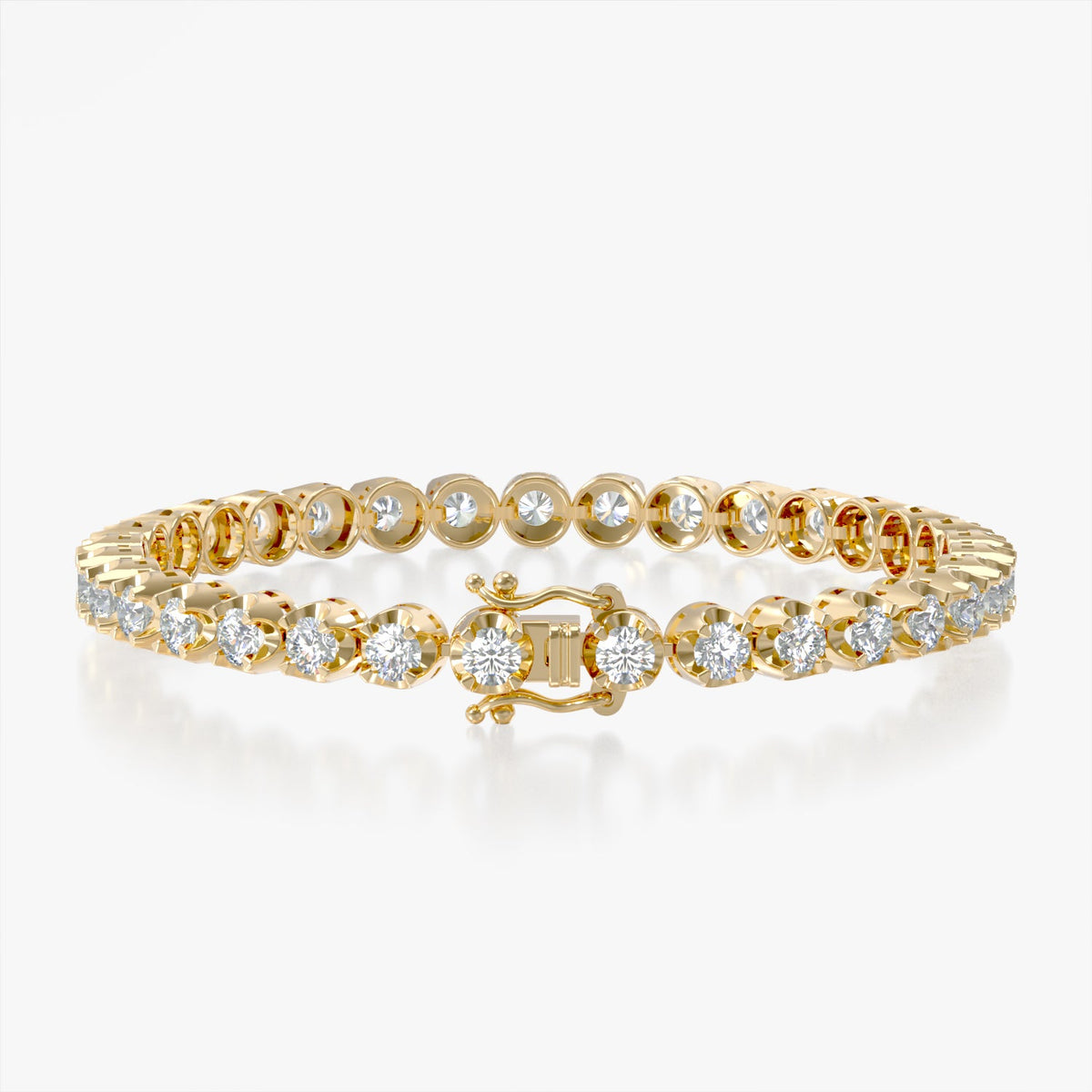 14K Buttercup Tennis Bracelet
