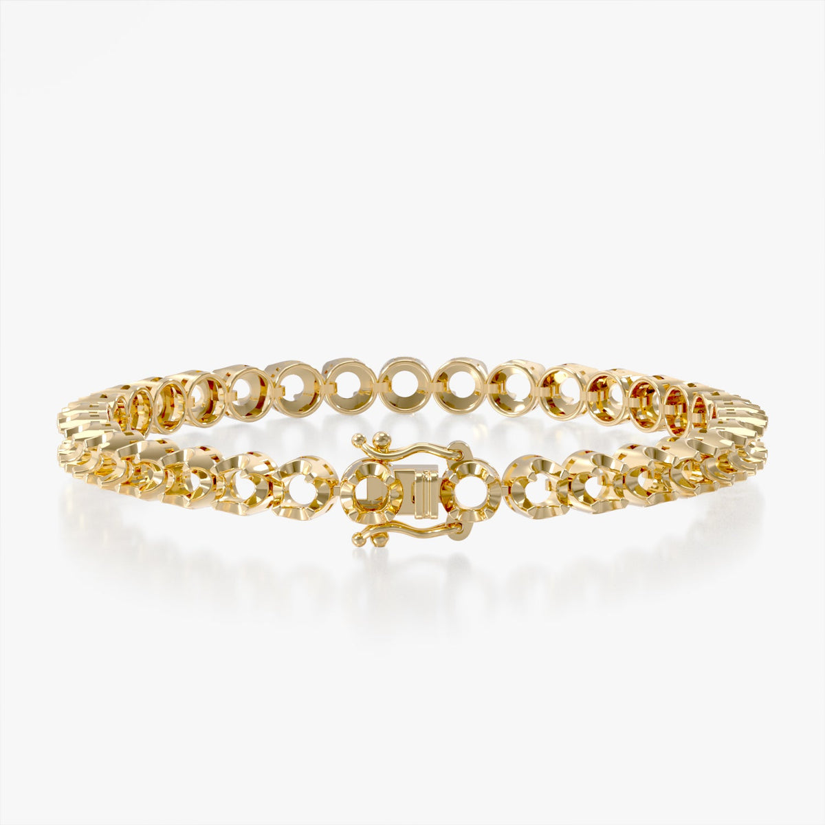 14K Buttercup Tennis Bracelet