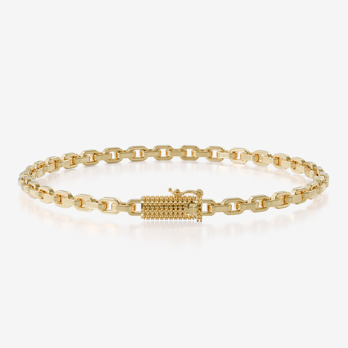 14K Anchor Link Bracelet