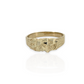 10K Yellow Gold Nugget Ring – Solid Gold Statement Ring