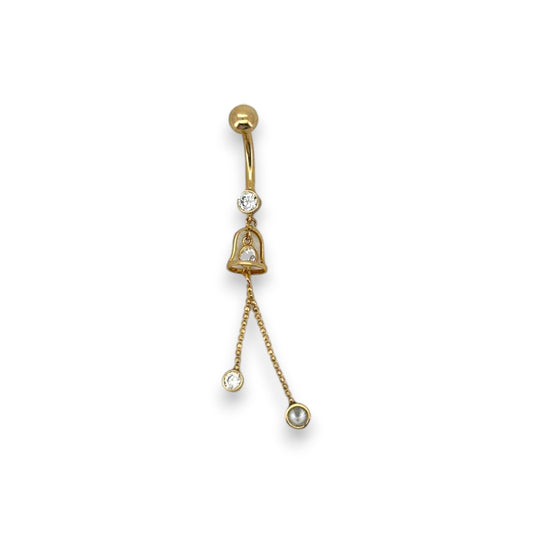 Belly Piercing - 14K Yellow Gold