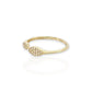 Infinity Ring CZ - 10K Yellow Gold