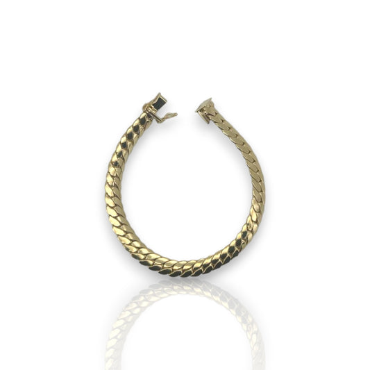 Miami Cuban Bracelet - 10K Yellow Gold