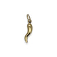 Horn Pendant - 14K Yellow Gold