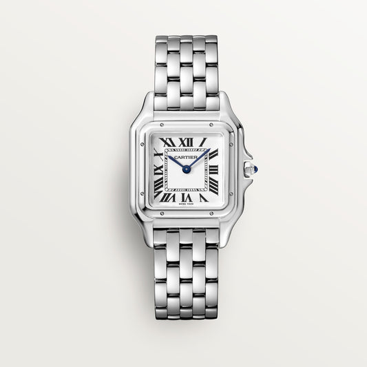 Cartier Panthère de Cartier WSPN0015 - Medium model Steel, Silvered Dial, Steel bracelet