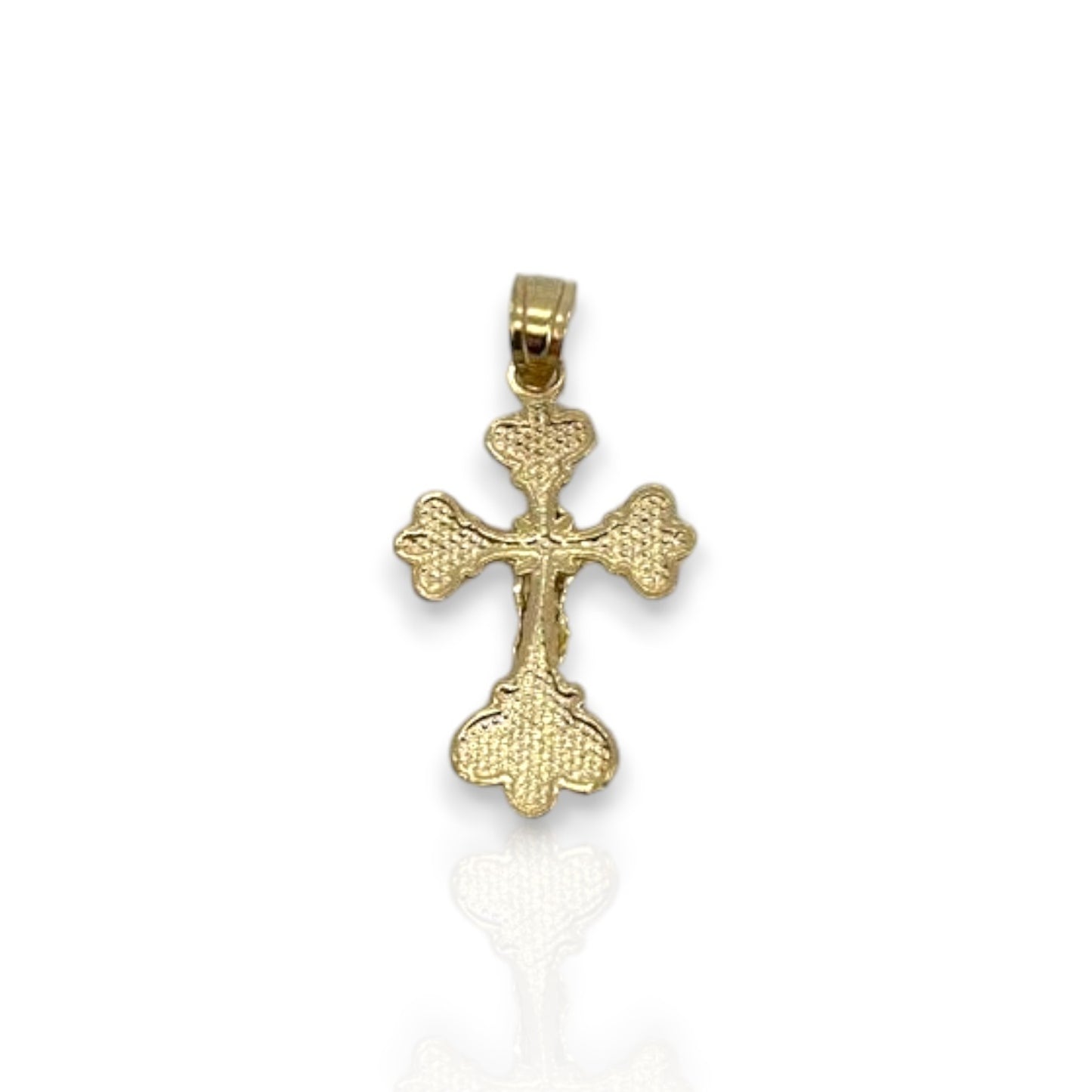 Cross Pendant - 10K Yellow Gold