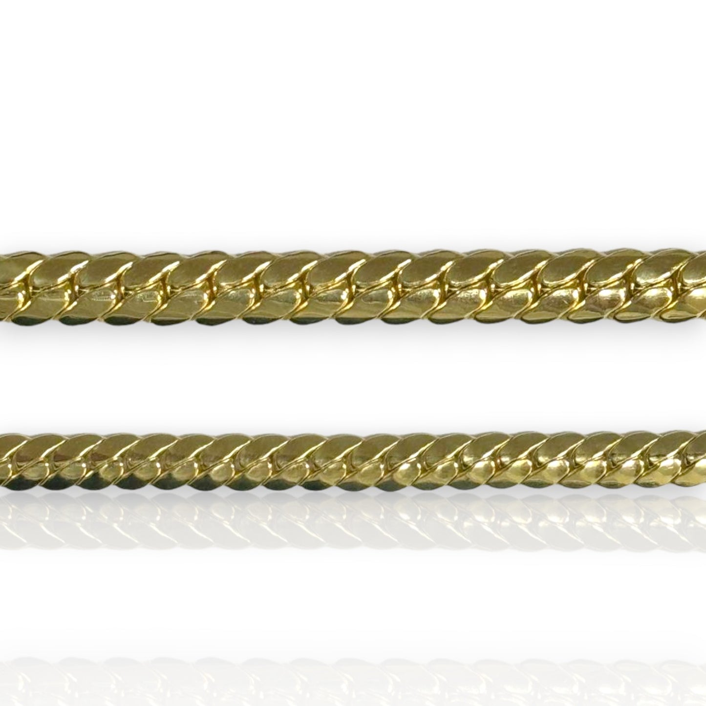 Miami Cuban Link Chain - 10K Yellow Gold