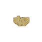 10K Gold LA Nugget Ring – Men’s & Women’s Unisex Ring