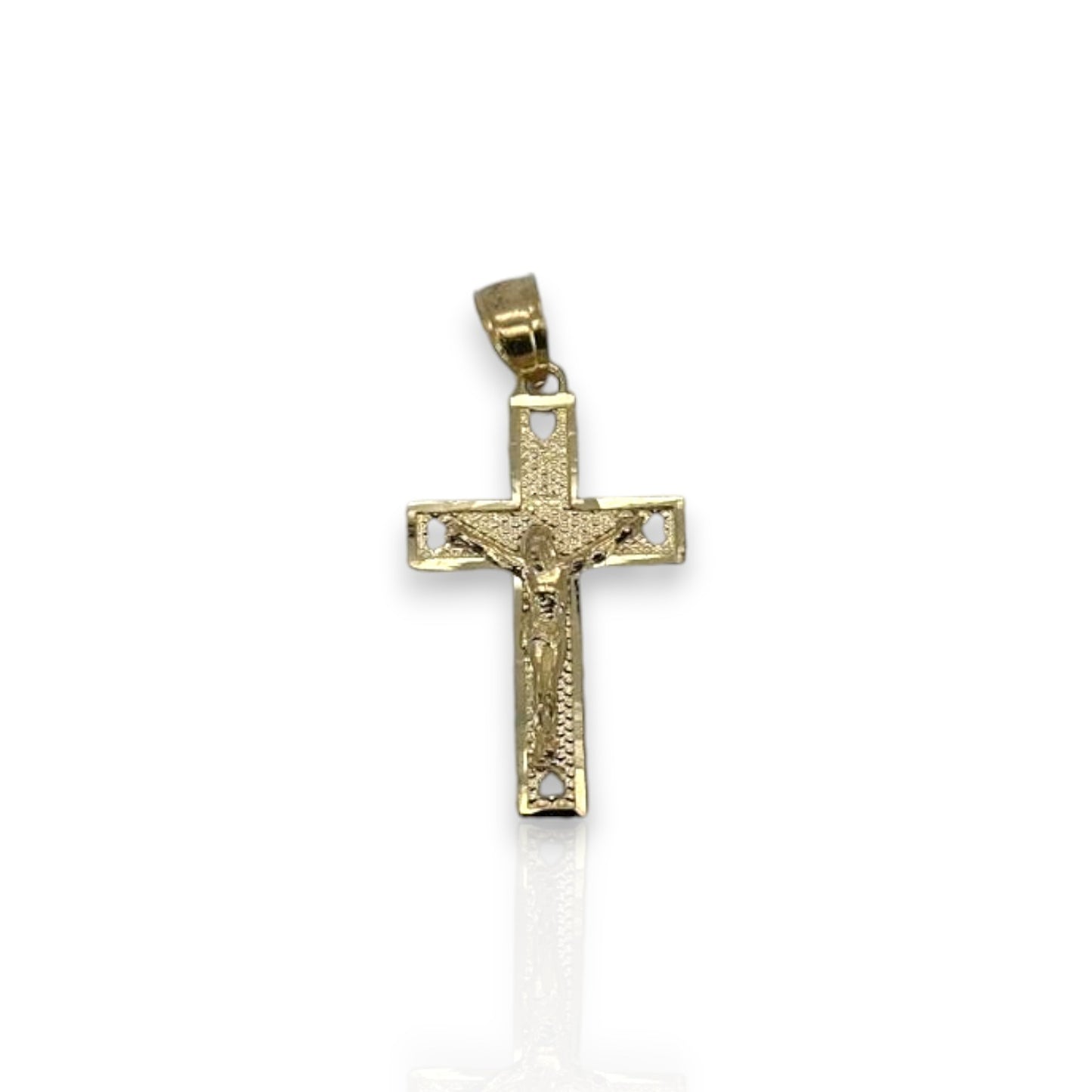 Cross Pendant - 10K Yellow Gold