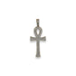 Cross Pendant - 10K Two Tone