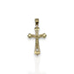 Cross Pendant - 10K Yellow Gold