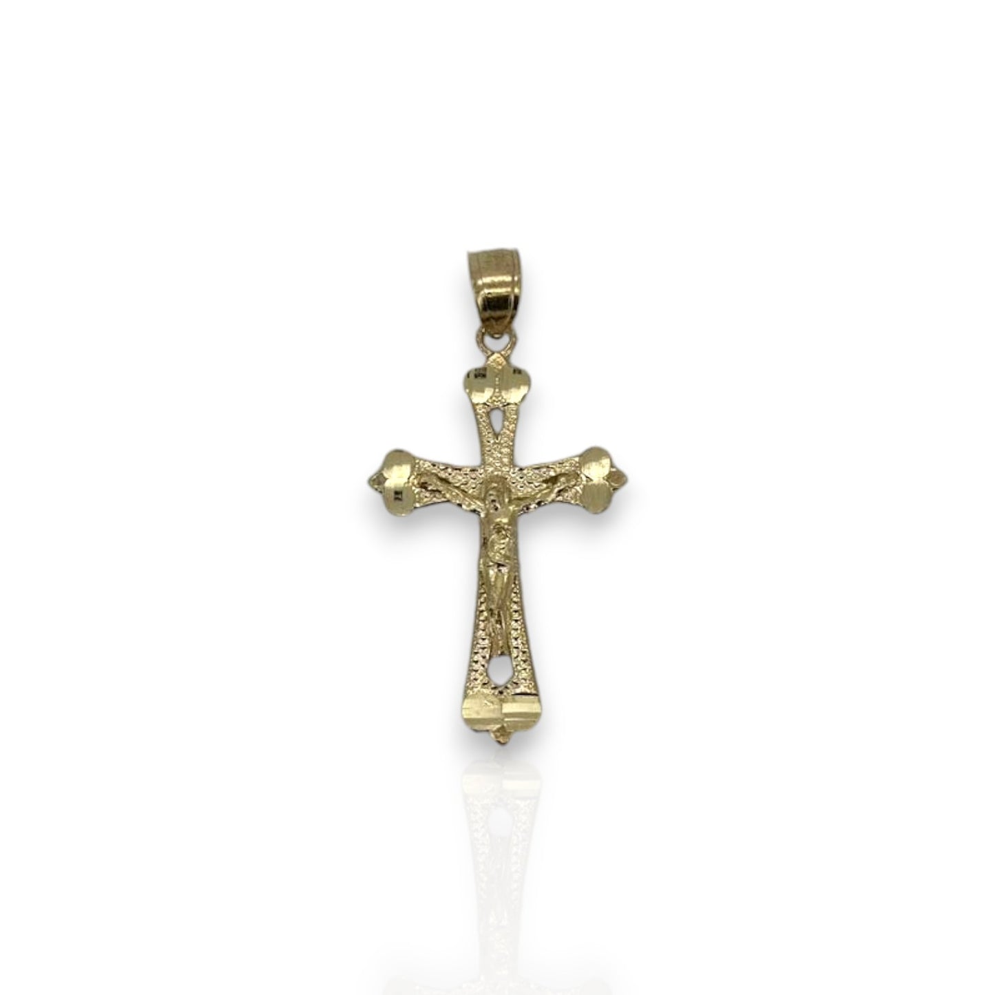 Cross Pendant - 10K Yellow Gold