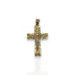 Cross Pendant - 10K Yellow Gold