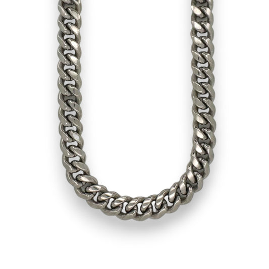 Silver Miami Chain - 925 Silver