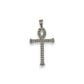 Cross Pendant - 10K Two Tone