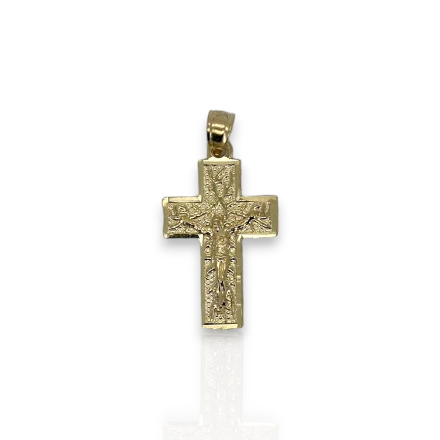 Cross Pendant - 10K Yellow Gold