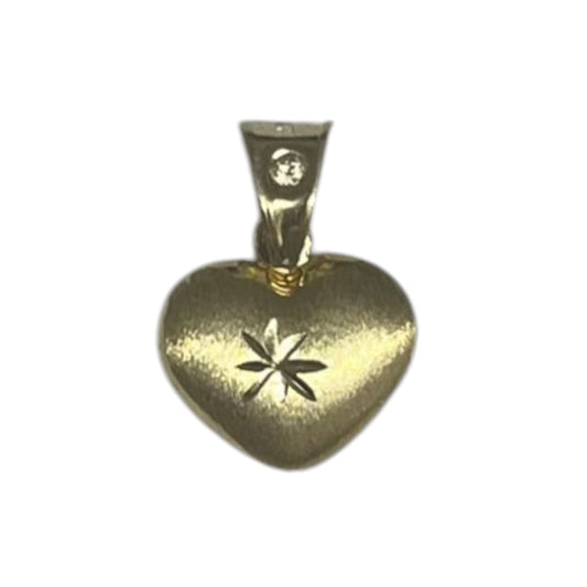 10k Heart Pendant