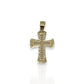 Cross Pendant - 10K Yellow Gold