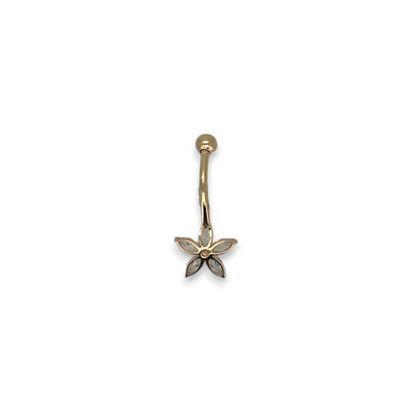 Belly Piercing - 14K Yellow Gold