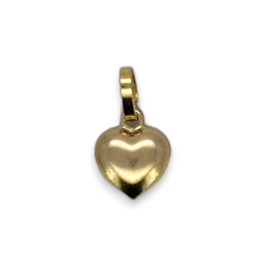 Tiny Heart Pendant - 14K Yellow Gold