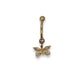 Belly Piercing - 14K Yellow Gold