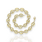 Puffed Gucci Link Chain Necklace - 10K Yellow Gold - Hollow