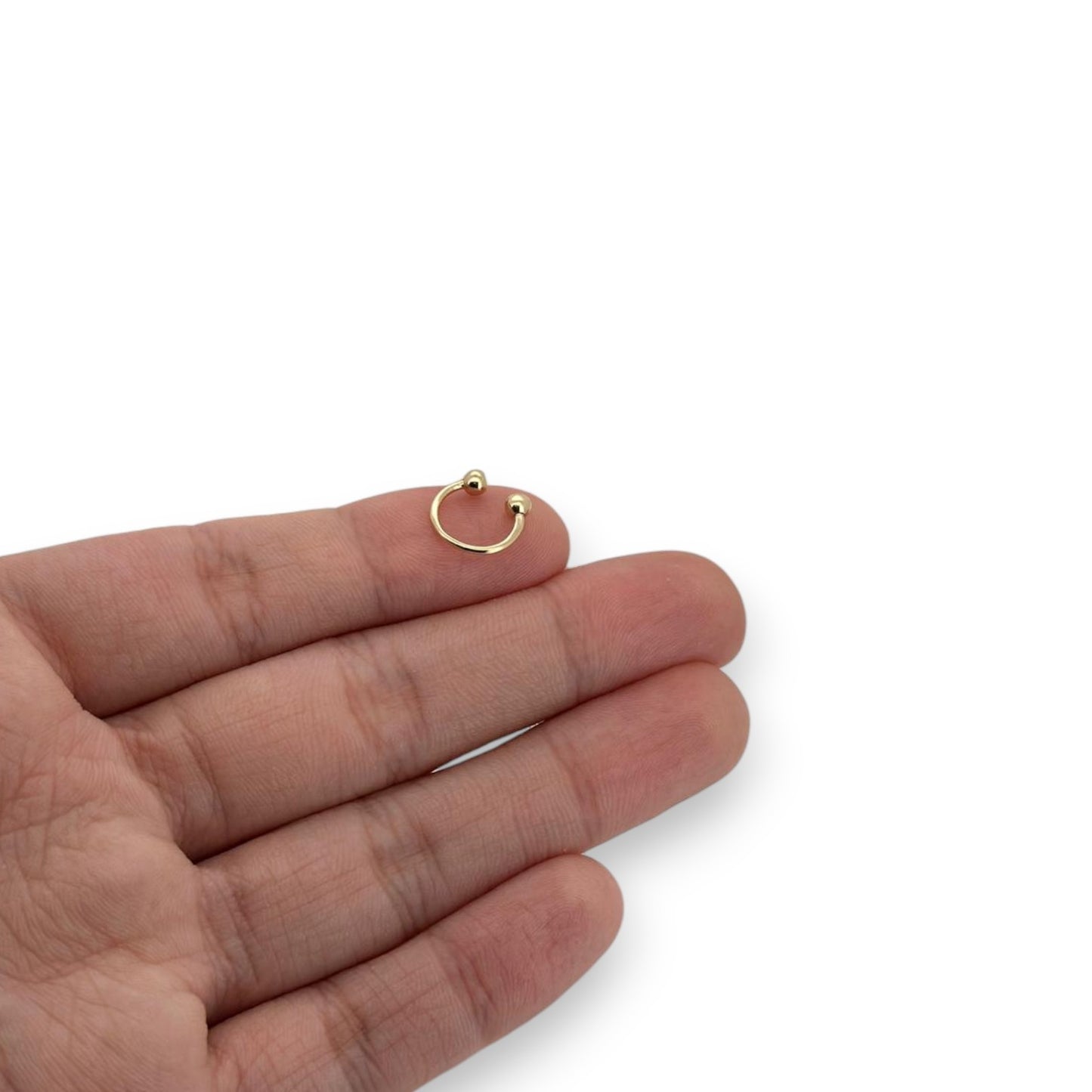 Nose Ring - 14K Yellow Gold