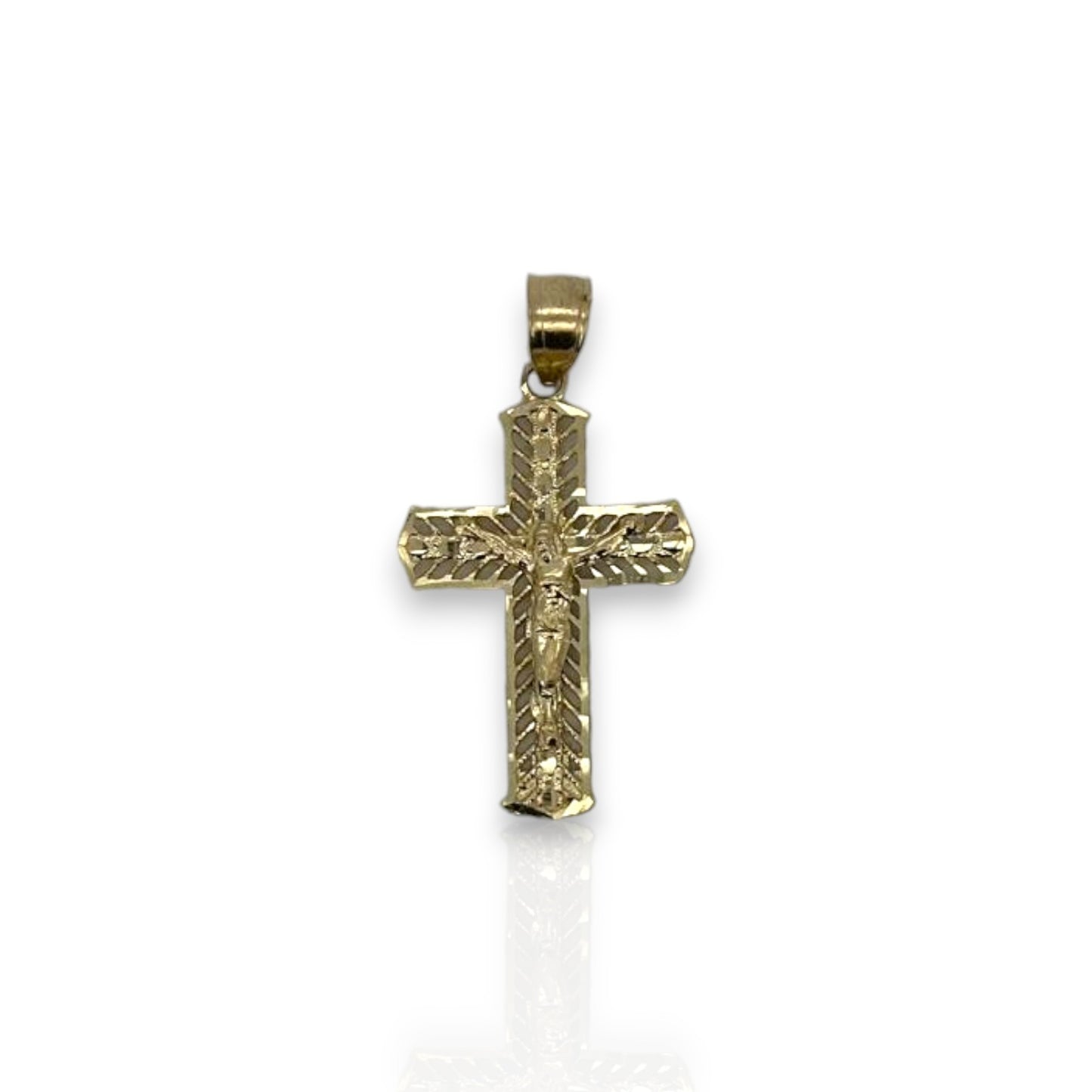 Cross Pendant - 10K Yellow Gold