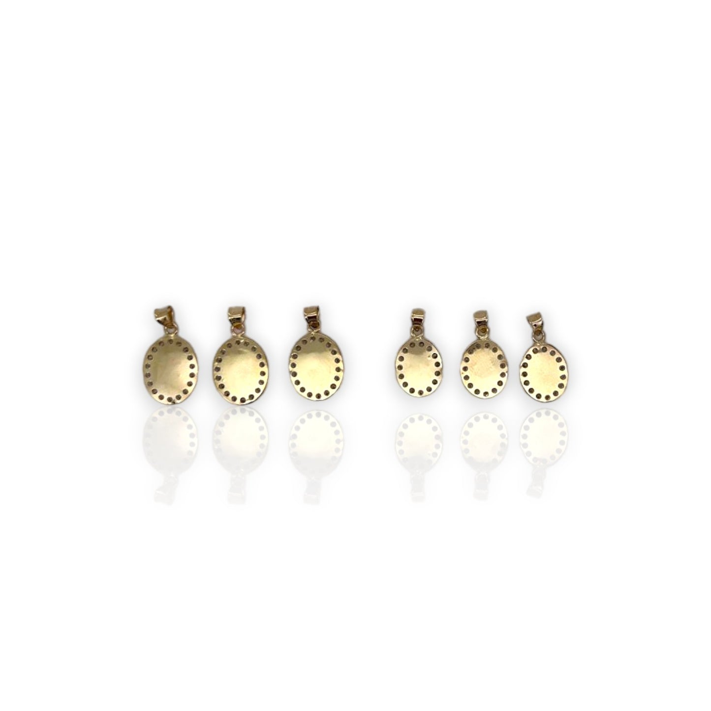 Various St. Pendants Medallion - 14K Yellow Gold