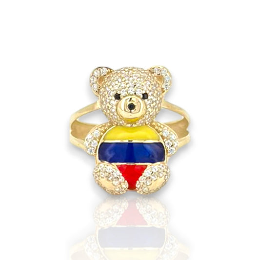 Colombia Teddy Ring - 14K Yellow Gold