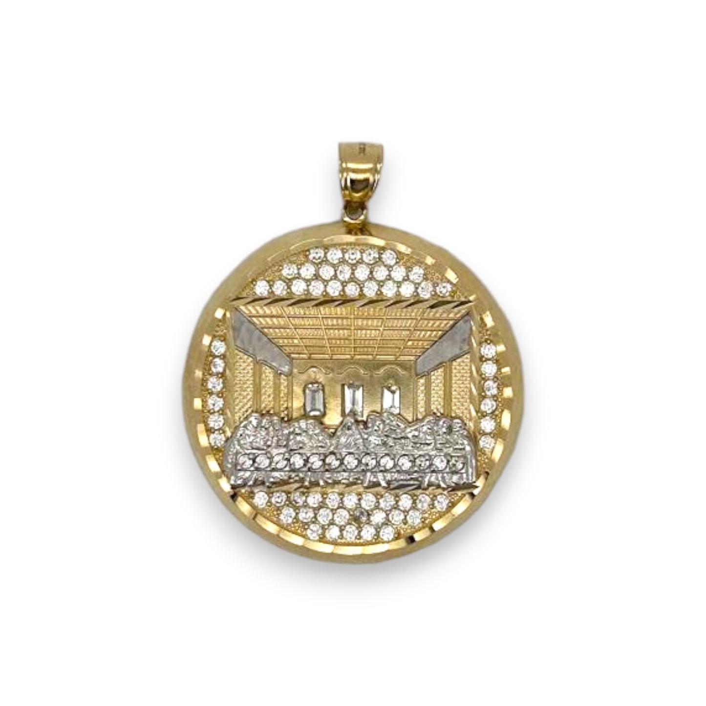 Last Supper Pendant - 10K Yellow Gold