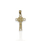 Cross Pendant - 10K Yellow Gold