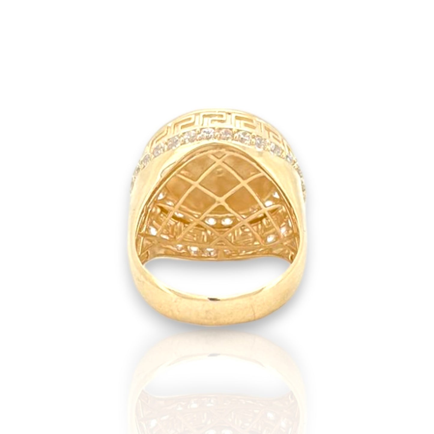 Jesus Ring - 14K Yellow Gold